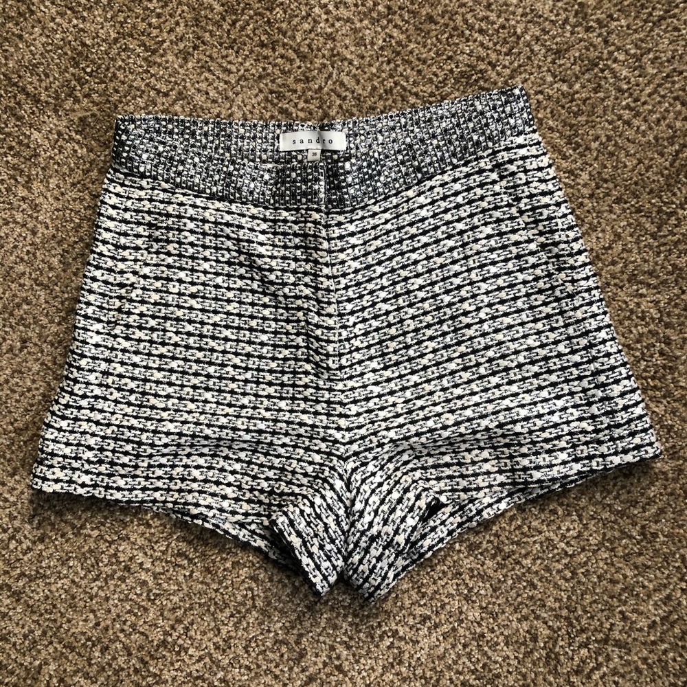 Sandro Patratas tweed shorts